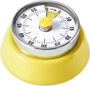 Wind Up Kitchen Timers, 60 Minute Mechanical Visual Timer Outlet Magnetic Cou...