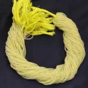 2MM Natural Lemon Quartz Micro Faceted Round Gemstone Loose Beads 12" 5 Strands