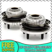 Pair Front Wheel Hub and Bearings For Jeep 05-10 Grand Cherokee 06-10 Commander (for: Jeep)