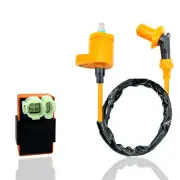 BOBINA DE ENCENDIDO DE RENDIMIENTO DE CAJA CDI PARA CICLOMOTOR GY6 49CC 50CC