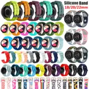 For Garmin Vivoactive 4 4S 3 / Venu 2 2S Vivomove 3 HR Silicone Watch Band Strap
