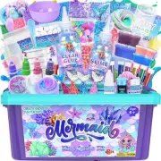 Kit for Girls 10 Years Glow in The Dark Butter Slime DIY Making Kit Premade Fluf