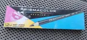 Prismacolor Ebony Graphite Premier Drawing Pencils, Ebony Black, Box of 12 New!!