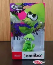 Nintendo Amiibo Splatoon GREEN INKLING SQUID Japan Release Brand New Sealed NIB