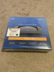 Linksys By Cisco Wireless-N Broadband Router WRT160N NIB.. SEALED!!!
