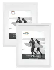 [Studio Nova] Premium Picture Photo Frame 11x14 to 8x10in Set of 2 in White