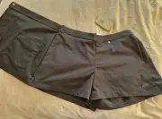 Nike Tech Pack Skort Shorts Wrap Around Ladies Size XL 14/16 Black New RRP £85
