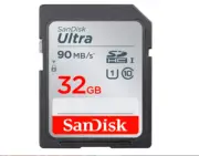 32GB SD Card SanDisk Ultra SDHC Class10 90MB/s Memory Quick HD Transfer Speeds