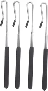 MOLUCKFU 4pcs Adjustable Metal Puppet Control Sticks Telescopic Arm Rods for Puppets Extendable Sturdy Performance Accessory and Performances
