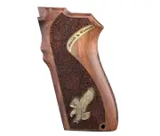 Smith & Wesson 5906,5903,4003,4006,4046 Turkish Walnut Grips Handmade with LOGO