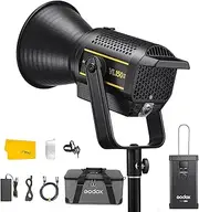 Godox VL150II LED Video Light 165W,Daylight-Balanced Continuous LED Light, CRI TLCI 96+, 8 FX Effects, APP Control, Super Silent, Cob Bowens Mount for Portrait Product Photography Studio Video Filming