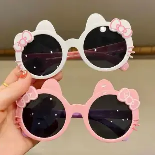 【SUNS】兒童可愛卡通墨鏡 Hello kitty造型太陽眼鏡 抗UV400