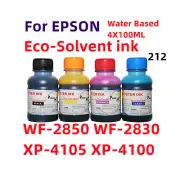 Eco solvent ink bottles forWF2830 WF2550 XP4100 XP4105 T212 212 cartridge