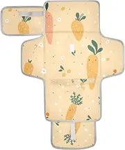 Reusable Changing pad Covers with Tissue Pocket Portable Diaper Changing pad with Built-in Pillow