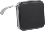 CD Package DVD Disc Organizer CD Holder Case CD Storage Case Disc Case Zipper CD Case CD Organizer CD Booklet Binder CD Wallet Plastic Black