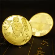 Egyptian Ancient Goddess Of Egypt Isis Collectible Commemorate Coin gold