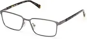 [GUESS] GU50244 009 Shiny Satin Gunmetal 57/16/145 Men's Frame, 009 Shiny Satin Gunmetal, 57/16/145