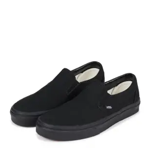 【VANS】CLASSIC SLIP-ON 懶人鞋 經典款 全黑(VN000EYEBKA)