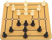 Chess Set Wooden - Chess Board | Chess Set for Kids and Adults | Strategy Games Chess Board | Wooden Ancient Rome Educational Toys, Preschool Learning Activities Family Games for Kids Adults