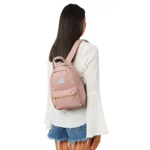 【Herschel】Nova Mini 迷你 乾燥玫瑰 金拉鍊 日常 帆布 女生 背包 小包 小後背包 後背包