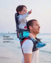 Minimeis Fold Child Shoulder Backpack Carrier