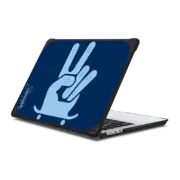 MacBook Air 13-inch (M2 - M4) Bounce Case RM Peace Sign Skateboard