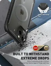 iPhone 14 Pro Max Case Full-Body Rugged Bumper MagSafe Cover Screen Protector