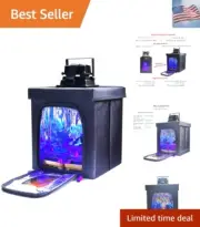 3D Printer Resin Curing Station DIY Curing Enclosure with UV Light UV Lamp So...
