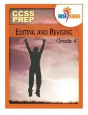 Rise & Shine CCSS Prep Grade 4 Editing and Revising.by Konopka, Borner New<|