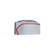 Cellucap Round RC100 Series Tissue Paper Low Profile Crown Red Stripe, 100/Case