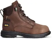 [ARIAT] Women's WMS Casey 6" Metguard Ct Dstrsd BRN Fire and Safety Boot