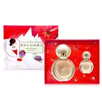 在飛比找momo購物網優惠-【BVLGARI 寶格麗】歡沁玫香女性淡香精禮盒 75ML 