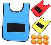 1 Set Sticky Playpen Game Balls Play Mat Foam Football Fidget Bouncing for Cars Outdoor Play Dodgeball Mini Basketball Sponge