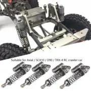 4Pcs 100mm Adjustable Shock Absorber for Axial SCX10 TRX-4 RC 1:10 Crawler Car