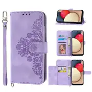 MCC For Samsung Galaxy S9+ Plus Wallet Case Cover Extra Card Slots w/ Strap G965 [Purple]