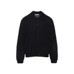 [Our Legacy] Our Legacy-Black Evening Alpaca Polo-Uomo 48 IT