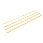 Durable Bamboo 9.4in Tunisian Crochet Hooks Set of 4 Assorted Sizes