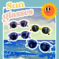 在飛比找momo購物網優惠-【GUGA】兒童偏光眼鏡 馬卡龍色系(太陽眼鏡/兒童墨鏡/兒
