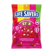 Lifesavers Stix Raspberry Sherbert Fizz 200g x 12