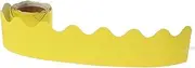 Uonlytech Bulletins Decor Classroom Border Paper 10m Roll Blackboard Edge Trim Wear-resistant Scallop Pattern