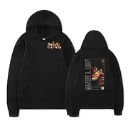 One Piece Monkey D. Luffy Hoodie Cartoon Manga Anime Front Pocket Graphic For Couple's Men's Women's Adults' Hot Stamping