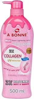 A Bonne Miracle Milk Power Lightenning Collagen Lotion 500ml Smooth Soft Skin