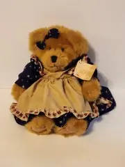 Vintage Russ AMELIA Plush Teddy Bear 10" Patriotic 1983 Retired w/ Tags