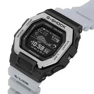 【CASIO 卡西歐】G-SHOCK潮汐月相電子錶(GBX-100TT-8)