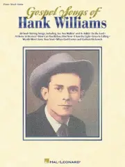 Gospel Songs Hank Williams Sr Country for Piano Sheet Music Guitar Chords Book