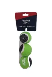 Reebok Dog Toy Fetch Balls (3 Pack) Blue Green