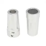 NEW Powerhobby Aluminum Rear Axle Sleeve Silver Axial RR10 Wraith