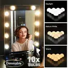 8/12 Bulbs Dimmable Lamp LED Make Up Mirror Lights Vanity Light Hollywood Style