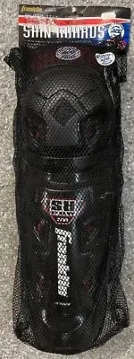 Franklin SH PRO 2750 Street/Roller Hockey Shin Guards - Senior L/XL -8260F15 NEW