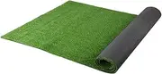 Artificial Grass Synthetic Turf 10mm Olive Plant Lawn Flooring 1.9 x 10m-Prime Turf